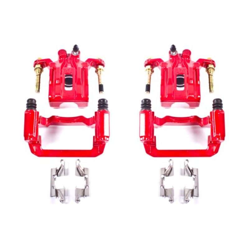 PowerStop — Power Stop 05-12 Nissan Pathfinder Rear Red Calipers w/Brackets - Pair
Caliper Set - view 1