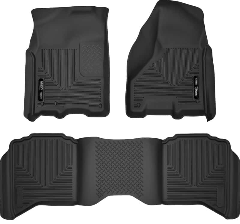 Husky Liners — Husky Liners 2012 Dodge Ram 1500/2500 Crew Cab WeatherBeater Combo Black Floor Liners
Floor Liners - view 1