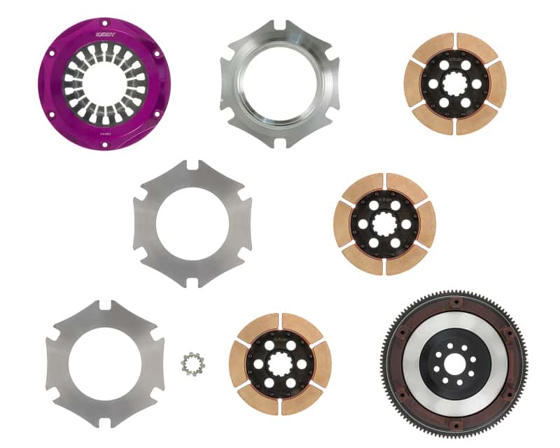 Exedy — Exedy 1993-1998 Toyota Supra Twin Turbo L6 Hyper Triple Cerametallic Clutch Rigid Disc Pull Type
Hyper Multi Series
Clutch Kit - view 3