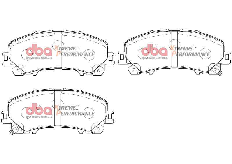 DBA — DBA 14-19 Infiniti Q50 (Base & Premium Incl Hybrid) XP Performance Front Brake Pads
Brake Pad - view 2