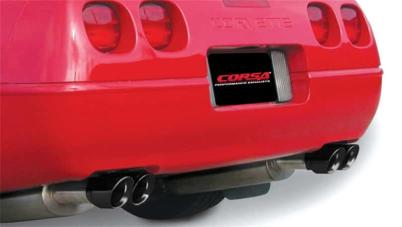 CORSA Performance — Corsa 1986-1991 Chevrolet Corvette C4 5.7L V8 L98 Black Sport Cat-Back Exhaust
Exhaust - view 8