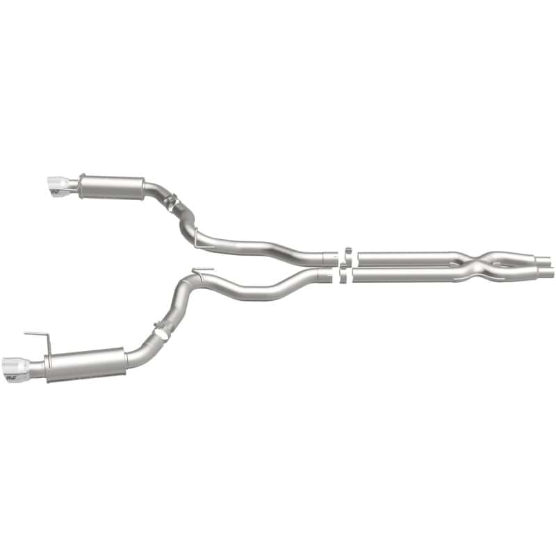Magnaflow — MagnaFlow Cat Back, SS, 3in, Competition, Dual Split Polished 4.5in Tips 2015 Ford Mustang GT V8 5.0
Cat-Back - view 30