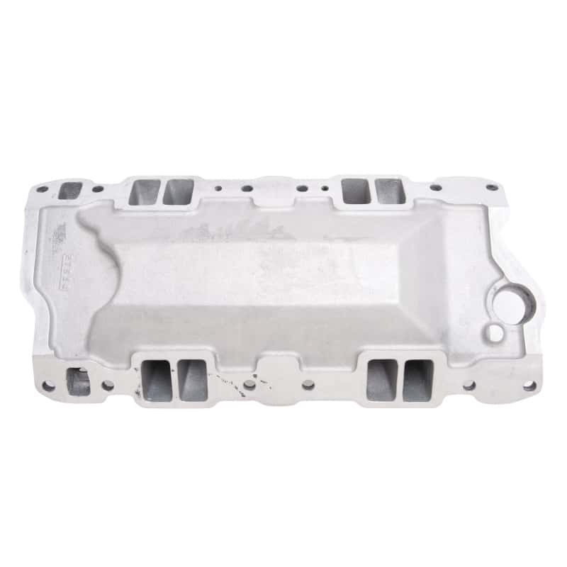 Edelbrock — Edelbrock SBC Perf Air Gap Manifold Polished
MANIFOLD - view 4