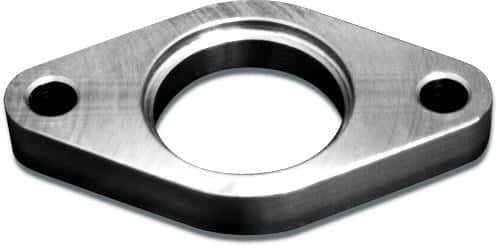 BLOX Racing — BLOX Racing 38mm Wastegate flange (TiAL/Deltagate) - Through hole (1018 Mild Steel) - view 1