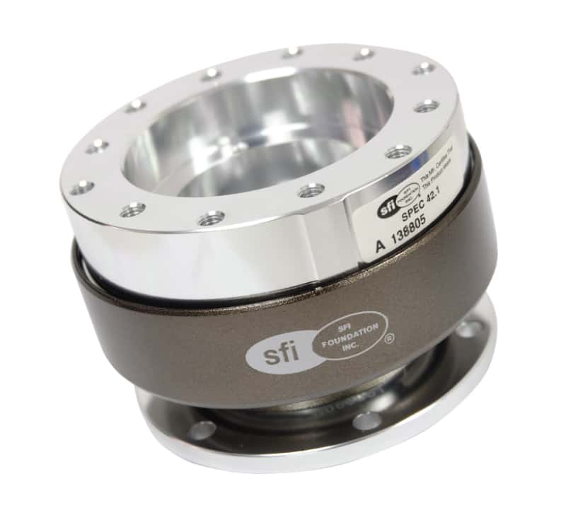 NRG — NRG Quick Release Gen 2.0 - Silver Body / Chrome Ring SFI Spec 42.1 - view 6