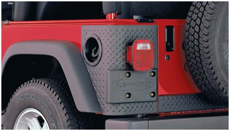 Bushwacker — Bushwacker 97-06 Jeep Wrangler Trail Armor Rear Corners - Black
Trail Armor - view 3