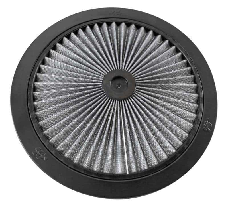 K&N Engineering — K&N X-Stream Top Filter 14in OD Black Round Lid - view 1