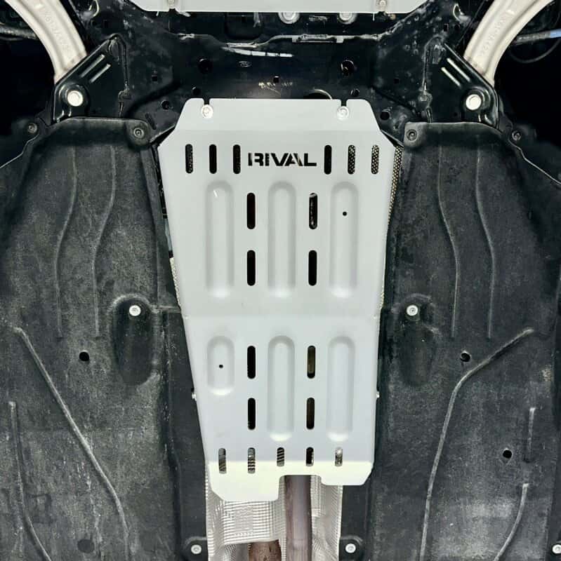 Rival 4x4 — Rival 2022-2026 Ford Maverick EcoBoost Aluminum Catalytic Converter Skid Plate
Cat Conv Skid Plate - view 2