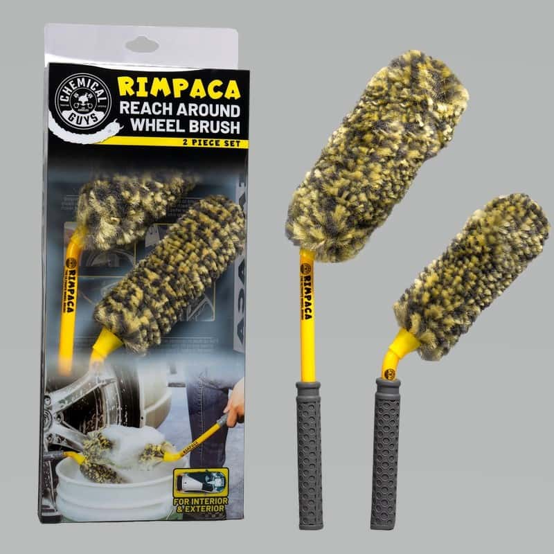 Chemical Guys — Chemical Guys Rimpaca Reach Around Ultimate Wheel Brush Set - 2 Pcs - view 1