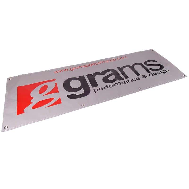 Grams Performance — Grams Performance 60in x 20in Vinyl Shop Banner - Silver
Banner - view 4