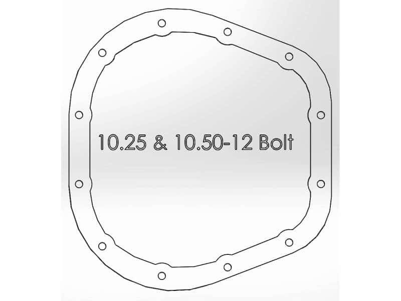 aFe — aFe Power Front/Rear Diff Cover Kit w/ Oil 17-22 Ford Diesel V8 (Dana Super 60 & Sterling 10.5-12)
Differential Cover - view 11
