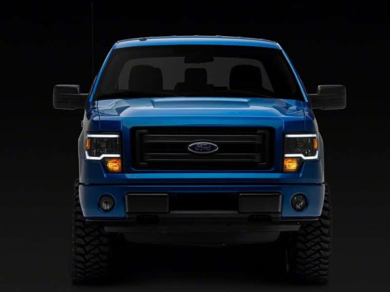 Raxiom — Raxiom 09-14 Ford F-150 Axial Series Headlight w/ SEQL LED Bar- Blk Housing (Clear Lens)
Headlights - view 11