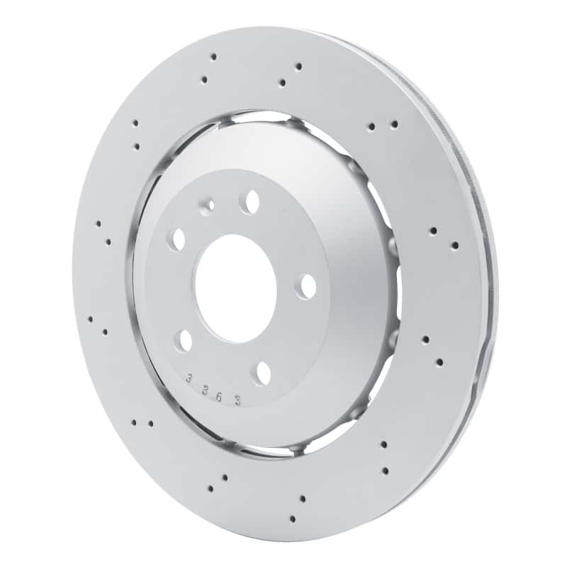 DFC — DFC 13-15 Audi RS5 Rear Drilled Hi-Carbon Alloy Geomet Coated Rotor
DFC Brake Rotor - view 2