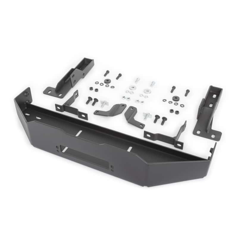 Go Rhino — Go Rhino 21-24 Ford F-150 3100 Series StepGuard Winch Plate Kit (Req. 3298T or 3298MT) - Tex. Blk
3100 Winch Plate Kit - view 1