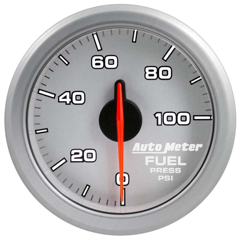 AutoMeter — Autometer Airdrive 2-1/6in Fuel Pressure Gauge 0-100 PSI - Silver
GA 2" FUELP ARDRV SL - view 15