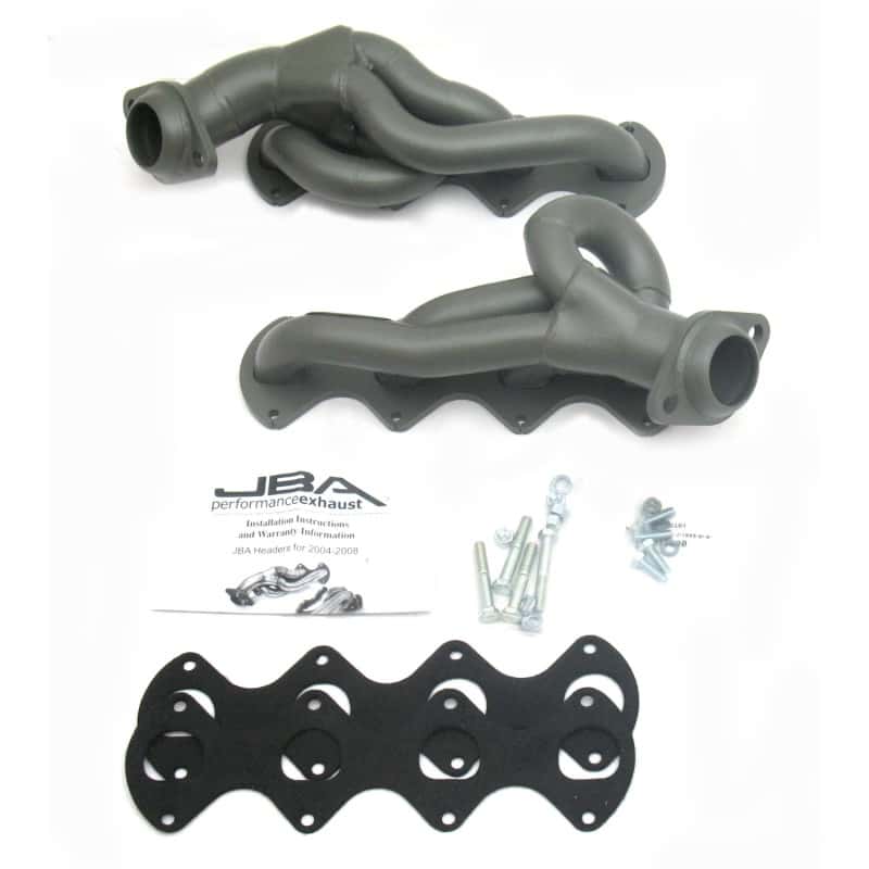 JBA — JBA 05-10 Ford F-Series 5.4L 3V 1-5/8in Primary Ti Ctd Cat4Ward Header
Exhaust Header - view 2