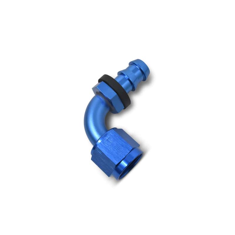 Russell — Russell Performance -10 AN Twist-Lok 90 Degree Hose End (Blue)
Hose Fitting - view 5