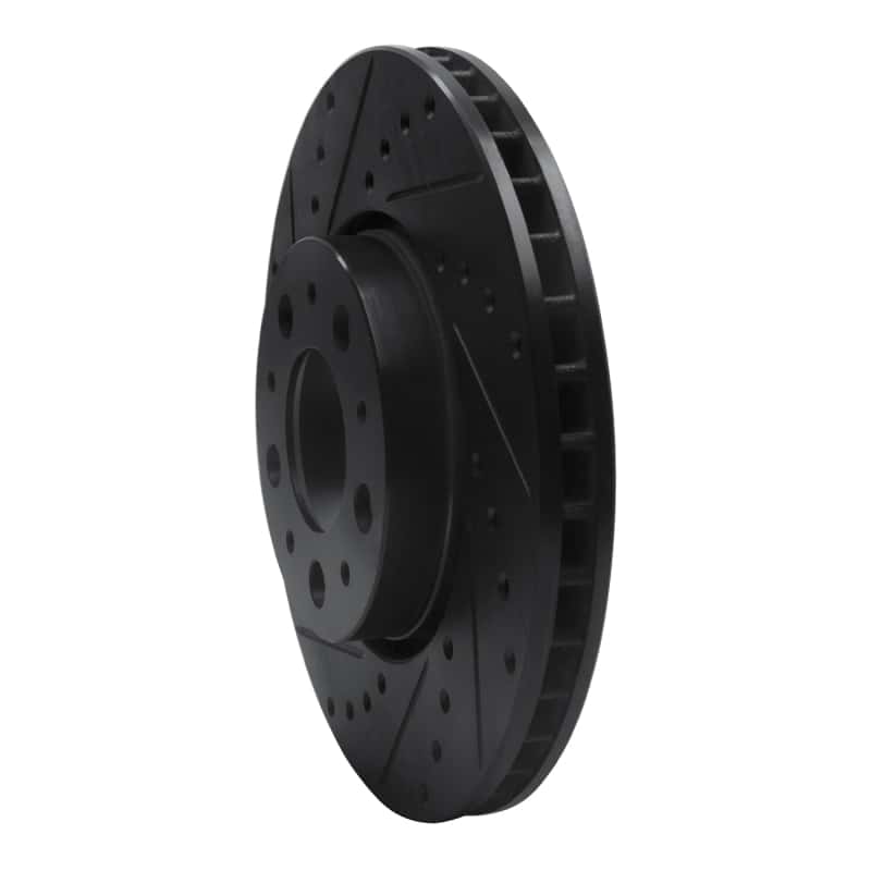 R1 Concepts — R1 99-09 Volvo XC70 Front Left Drilled & Slotted Black Brake Rotor
R1 Brake Rotor Drill - view 2