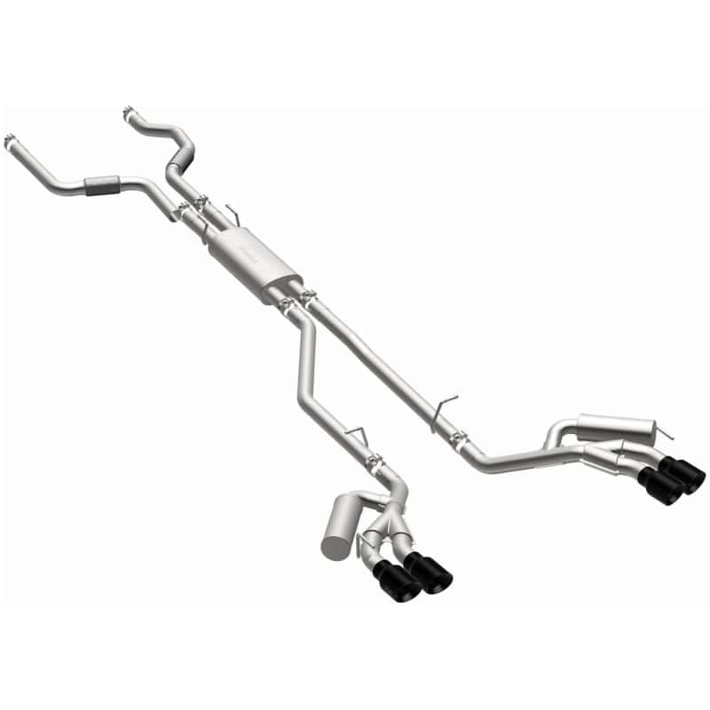 Magnaflow — MagnaFlow 20-21 Ford Explorer 3.0L V6 Dual Exit Quad Black Chrome Tip Street Series Cat-Back Exhaust - view 31