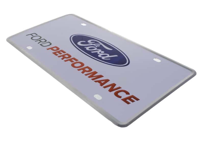 Ford Racing — Ford Racing Ford Performance License Plate - Single - view 12