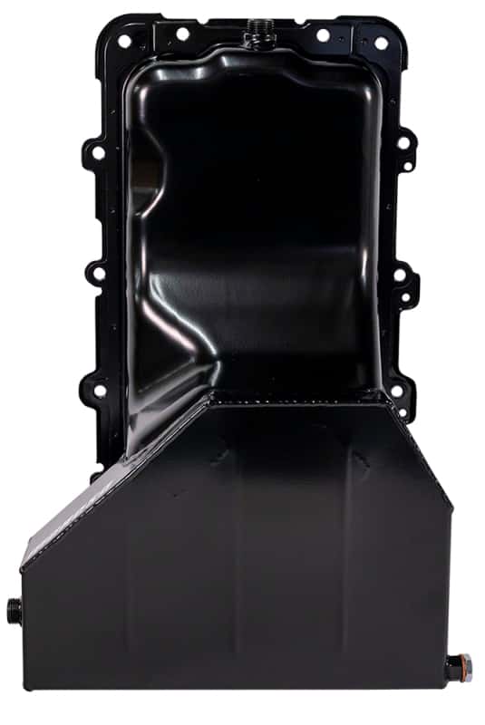 Moroso — Moroso Ford 4.6/5.4L (w/Rear Sump) Road Race Baffled Wet Sump 8qt 6.5in Steel Oil Pan - view 4