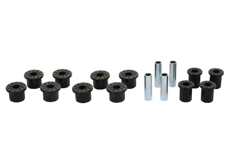 Whiteline — Whiteline 89-95 Toyota Pickup / 01-04 Toyota Tacoma Rear Leaf Spring Shackle Bushing Kit
Leaf Spring Bush - view 3