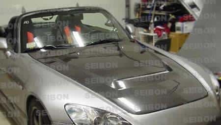 Seibon — Seibon 00-10 Honda S2000 (AP1/2) VSII Carbon Fiber Hood - view 7