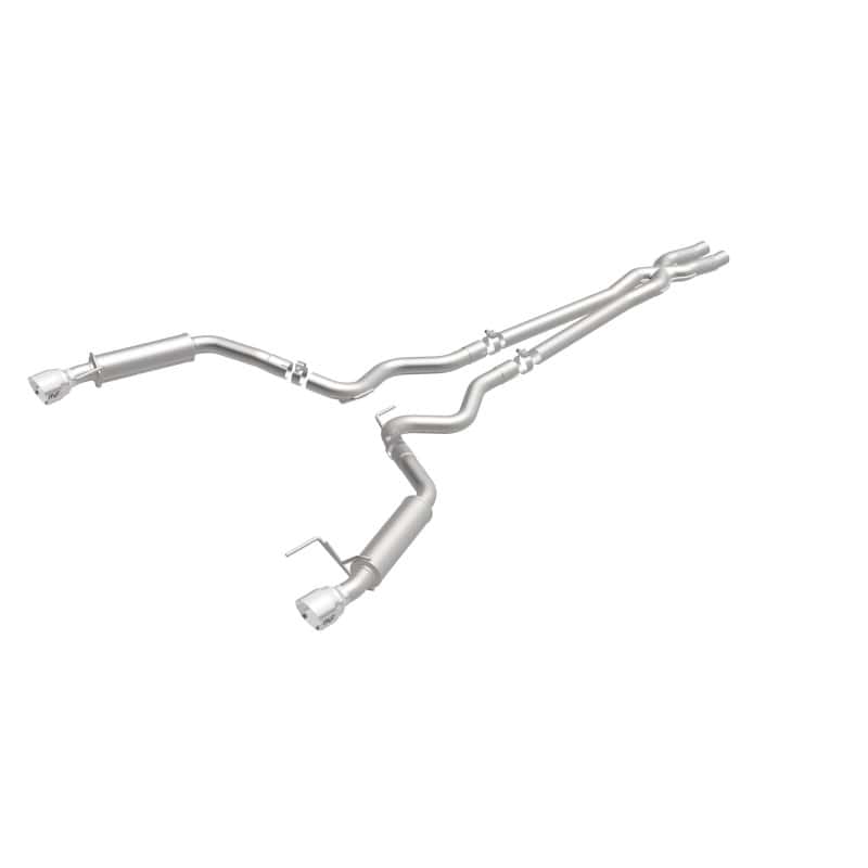 Magnaflow — MagnaFlow Cat Back, SS, 2.5in, Competition, Dual Split Polished 4.5in Tips 2015 Ford Mustang V6 3.7L
Cat-Back - view 26