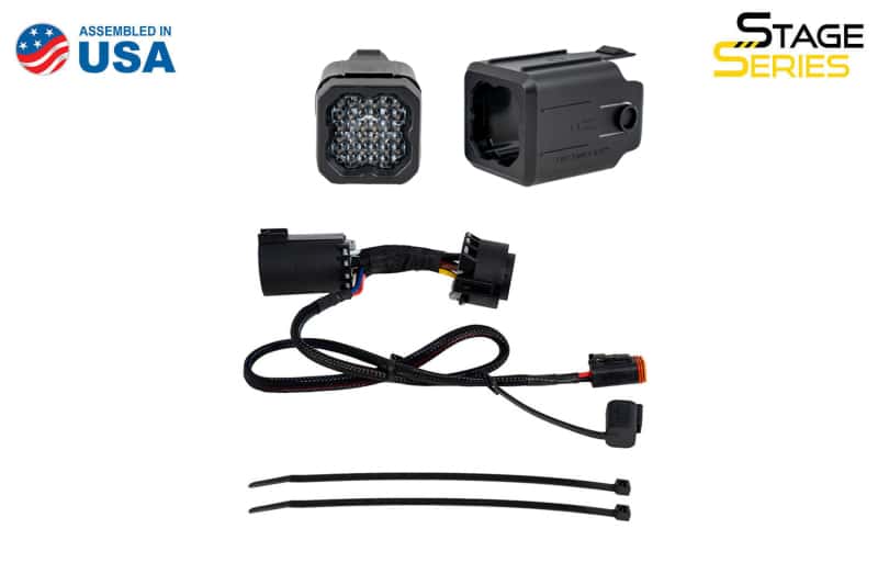 Diode Dynamics — Diode Dynamics Hitch Mount LED Pod Reverse Kit for Ford F-150 15-20 C1R - view 12
