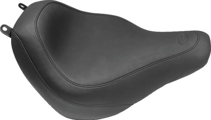Mustang Motorcycle — Mustang 18-21 Harley Heritage Classic & Deluxe Wide Tripper Solo Seat - Black - view 2