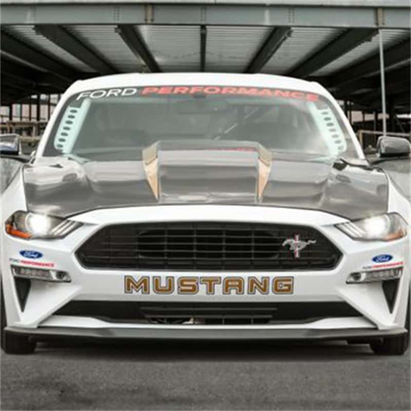 Ford Racing — Ford Racing 2018 Ford Mustang Cobra Jet Carbon Fiber Hood
Hood Panel - view 8
