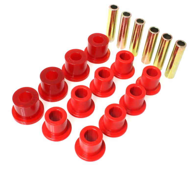 Energy Suspension — Energy Suspension Jeep Spring Bushing Set - Red
Leaf Spring Bushing - view 4
