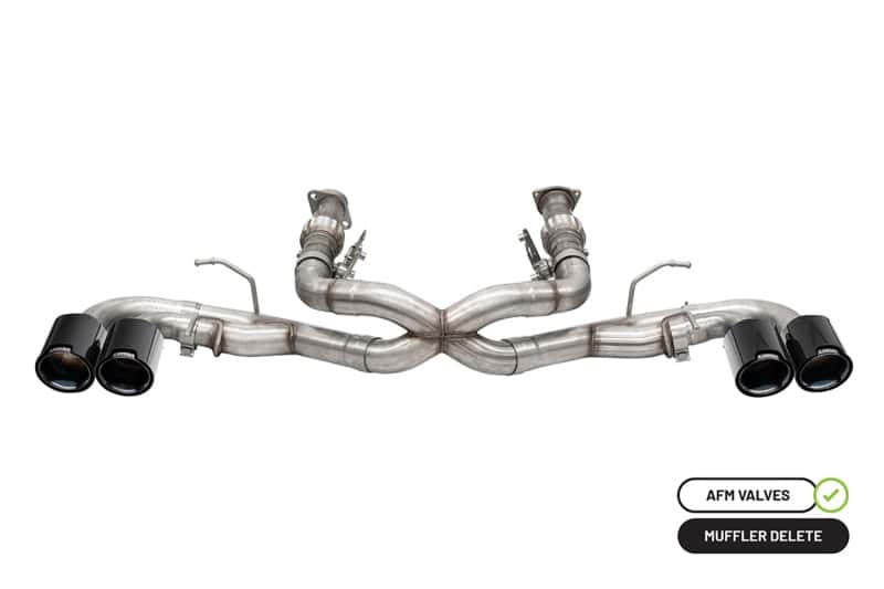 CORSA Performance — Corsa 20-25 Chevrolet Corvette C8 RWD 3in Xtreme Cat-Back Exhaust w/4.5in Carbon Fiber Black PVD Tip
Exhaust - view 1