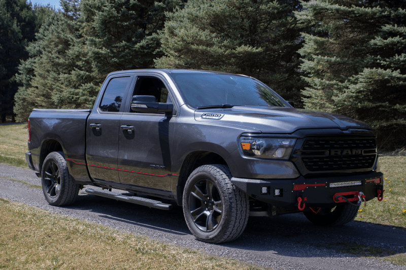 Fishbone Offroad — Fishbone Offroad 2019+ Ram 1500 Pike Winch Plate - Black - view 5