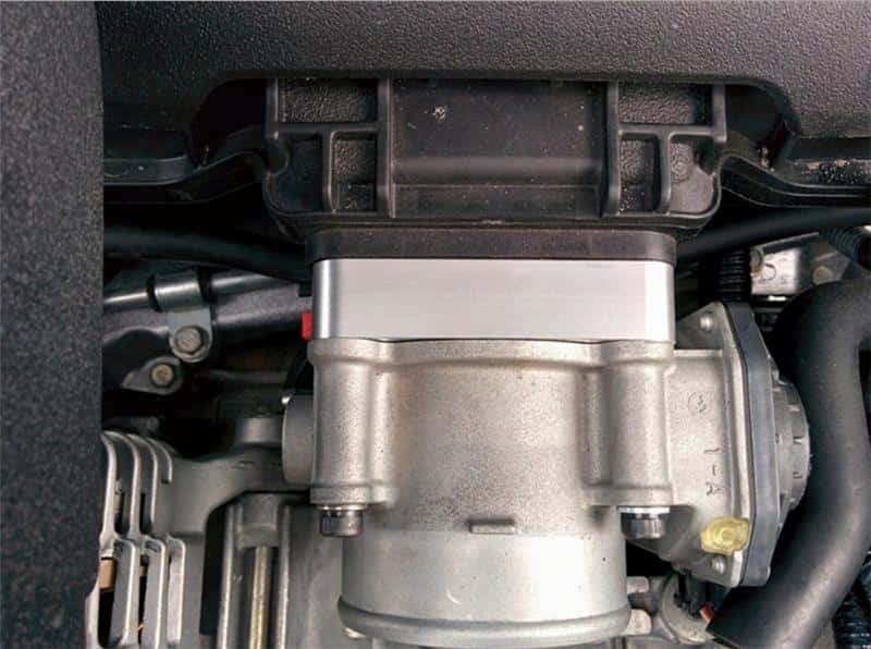 Torque Solution — Torque Solution Throttle Body Spacer 2013+ Subaru BRZ/Scion FR-S - Silver - view 3