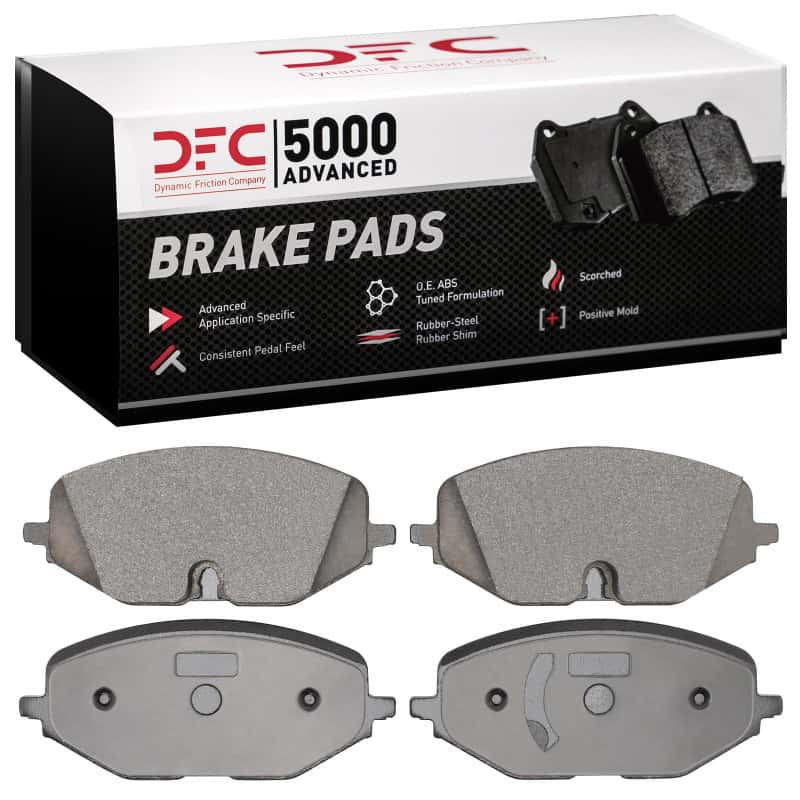 DFC — DFC 22-23 Audi A3 (Mexico) Front 5000 Advanced Low Metallic Brake Pads
DFC Brake Pad Set - view 1