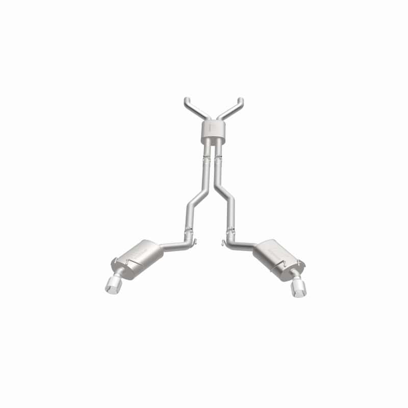 Magnaflow — MagnaFlow Cat-Back Stainless Dual Split Rear Exit 4in Polished Tips 11-15 Chevy Camaro 3.6L V6
Cat-Back - view 42
