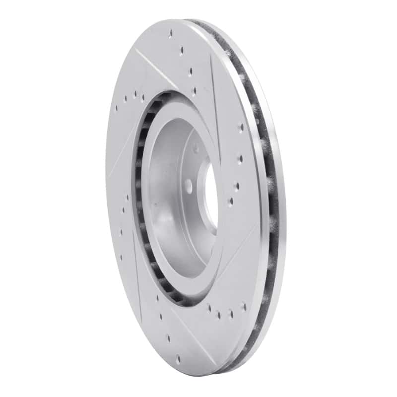 R1 Concepts — R1 2012-2019 Fiat 500 (USA/Canada) Front Left Drilled & Slotted Silver Brake Rotor
R1 Brake Rotor Drill - view 4