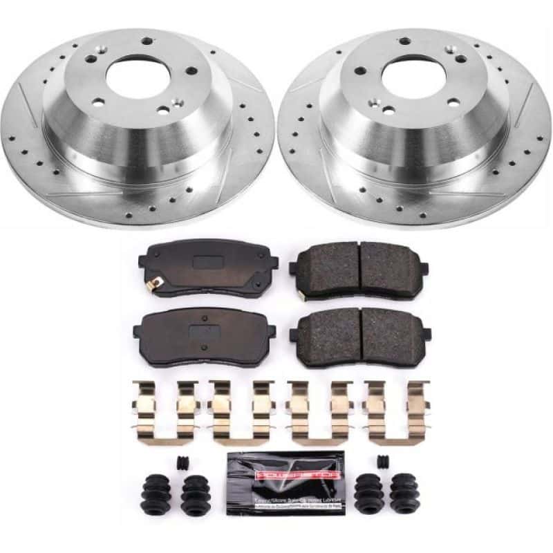PowerStop — Power Stop 15-19 Kia Sedona Rear Z23 Evolution Sport Brake Kit - view 1