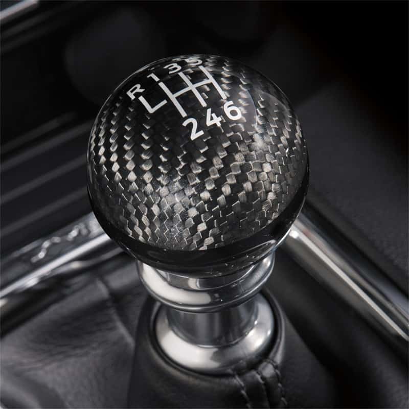 Ford Racing — Ford Racing 15-25 Mustang Ford Racing Carbon Fiber Shift Knob 6 Speed
M/TShftKnob - view 5