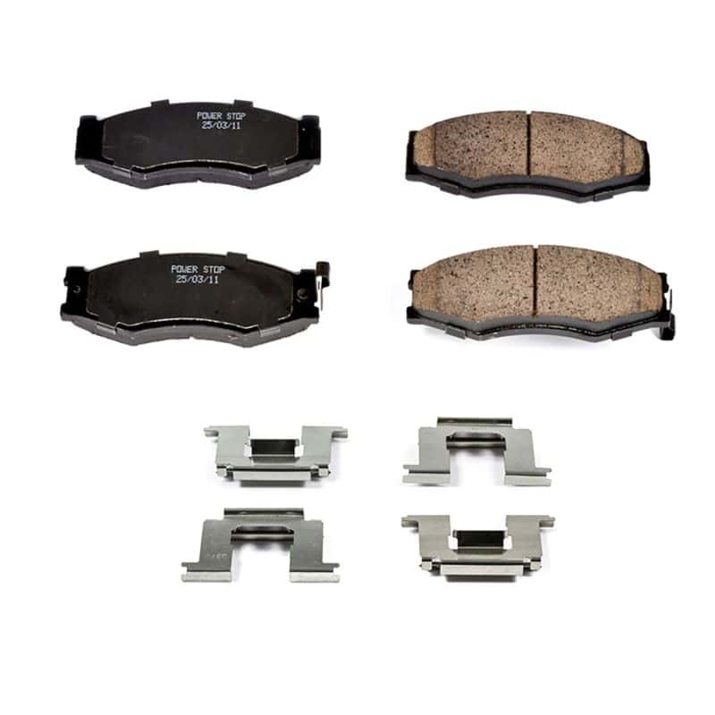 PowerStop — Power Stop 90-92 Infiniti M30 Front Z17 Evolution Ceramic Brake Pads w/Hardware
Z17 Brake Pads - view 1