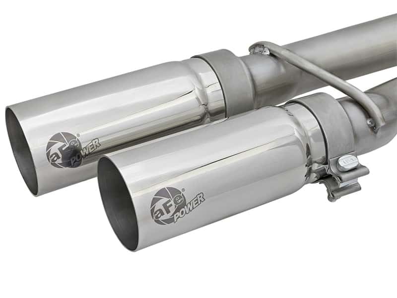 aFe — aFe Rebel Series 3in SS Cat-Back Exhaust System w/ Polished Tip 04-15 Nissan Titan V8 5.6L
Cat-Back Exhaust - view 5
