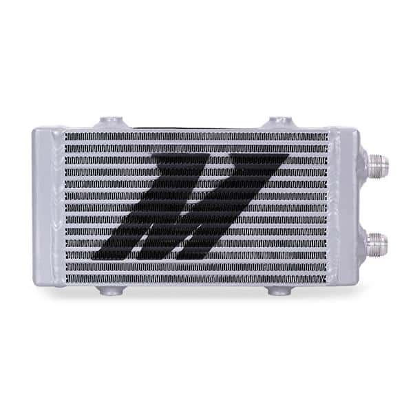 Mishimoto — Mishimoto Universal Small Bar and Plate Dual Pass Silver Oil Cooler - view 4