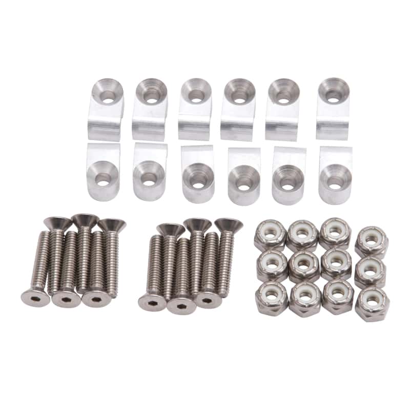 Russell — Russell Performance Billet 3/16in Tubing Clamp Natural Finish (12 pcs.)
Brake Line Bracket - view 2