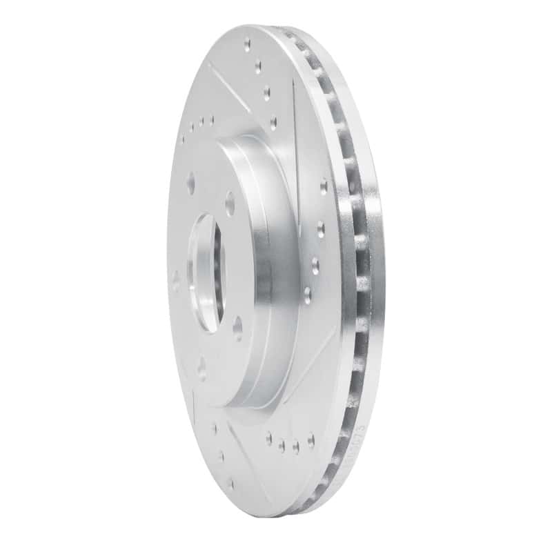R1 Concepts — R1 13-19 Nissan SENTRA Front Right Drilled & Slotted Silver Brake Rotor
R1 Brake Rotor Drill - view 2