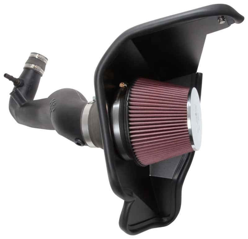 K&N Engineering — K&N 2018 Ford Mustang L4-2.3L F/I AirCharger Performance Intake
Performance Air Inta
Air Intake System - view 1