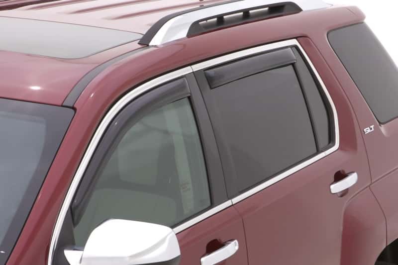 AVS — AVS 10-17 GMC Terrain Ventvisor In-Channel Front & Rear Window Deflectors 4pc - Smoke
IN-CHANNEL VENTVISOR
Side Window Vent - view 3
