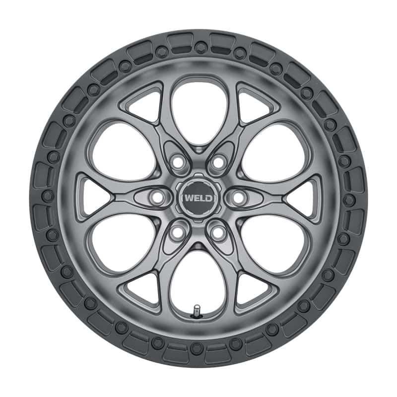 Weld — Weld Off-Road W107 20X10 Ledge 6X135 ET13 BS6.00 Satin Gun / Black Ring 87.1 - view 1