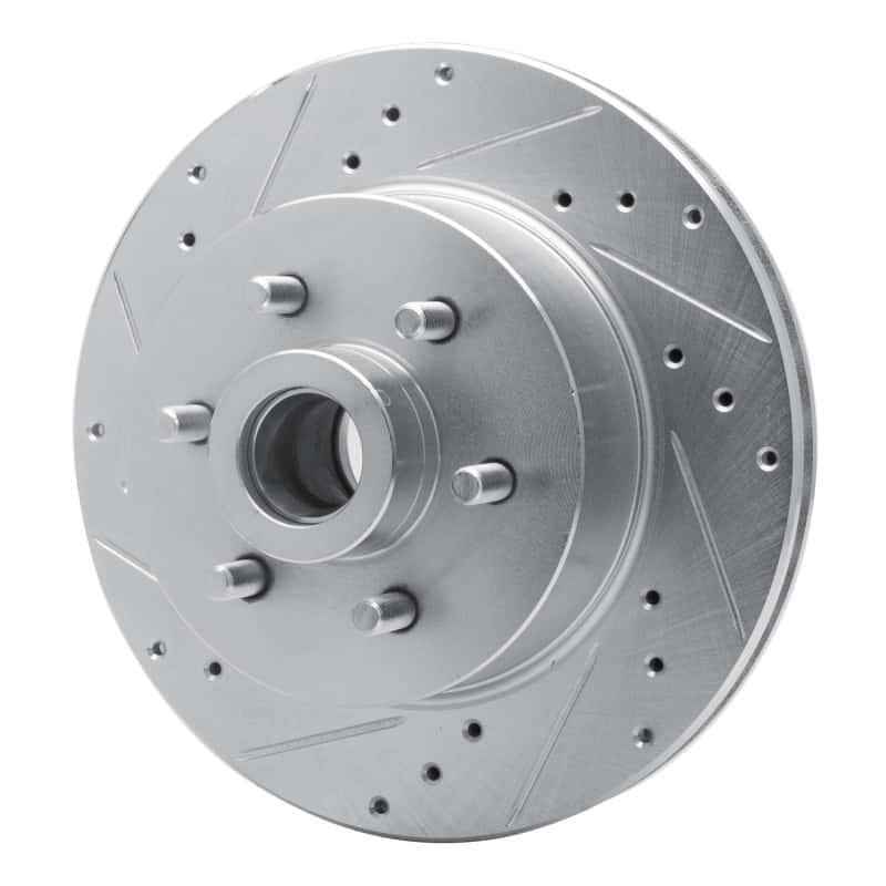 R1 Concepts — R1 93-96 Dodge DAKOTA RWD Front Left Drilled & Slotted Silver Brake Rotor
R1 Brake Rotor Drill - view 2