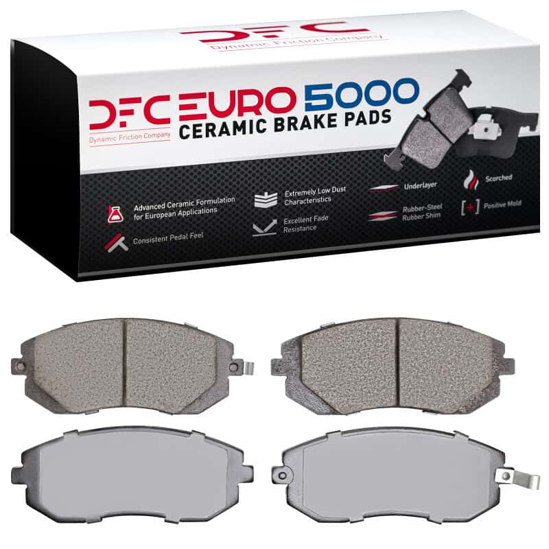 DFC — DFC 02-12 Saab 9-2X Front Euro 5000 Ceramic Brake Pads
DFC Brake Pad Set - view 1